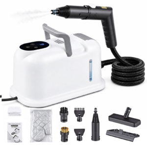 Steam Cleaner, 3 Level Adjustable Pressurized Portable Steam Cleaner, Blue