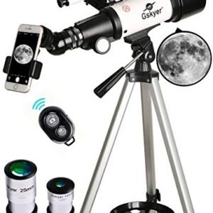 Astronomy Telescope for Kids Beginner, 70MM Aperture 400MM FMC 200X Pro