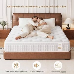 3FT Single Mattress 90x190cm, 10 Inch Hybrid Mattress with Comfort Support Foam Spring Mattress, Anti-Sag Edge Hardened Quiet Sleep For Pressure Relief & Better Sleep