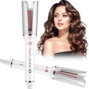 Hair Curler Automatic Rotating,Beach Waves Curling Wand 28mm/32mm/40mm